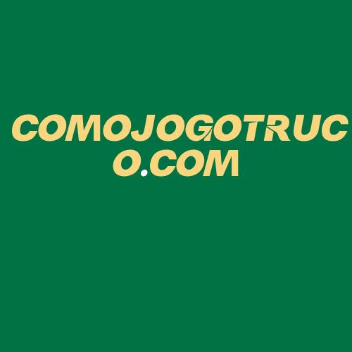 Logo da COMOJOGOTRUCO